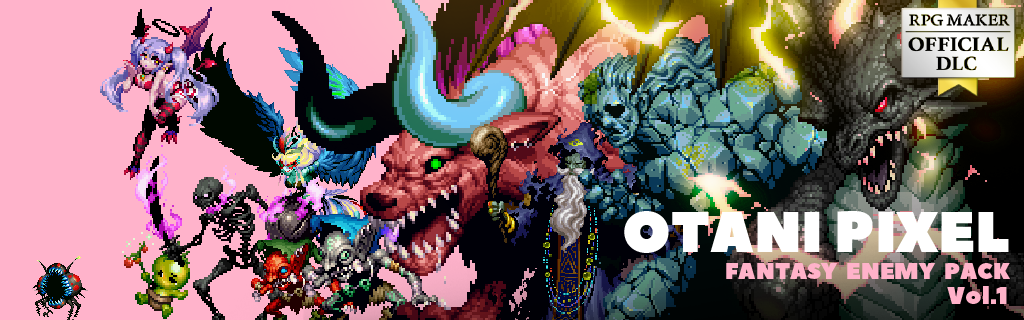 OTANI PIXEL FANTASY ENEMY PACK Vol.1